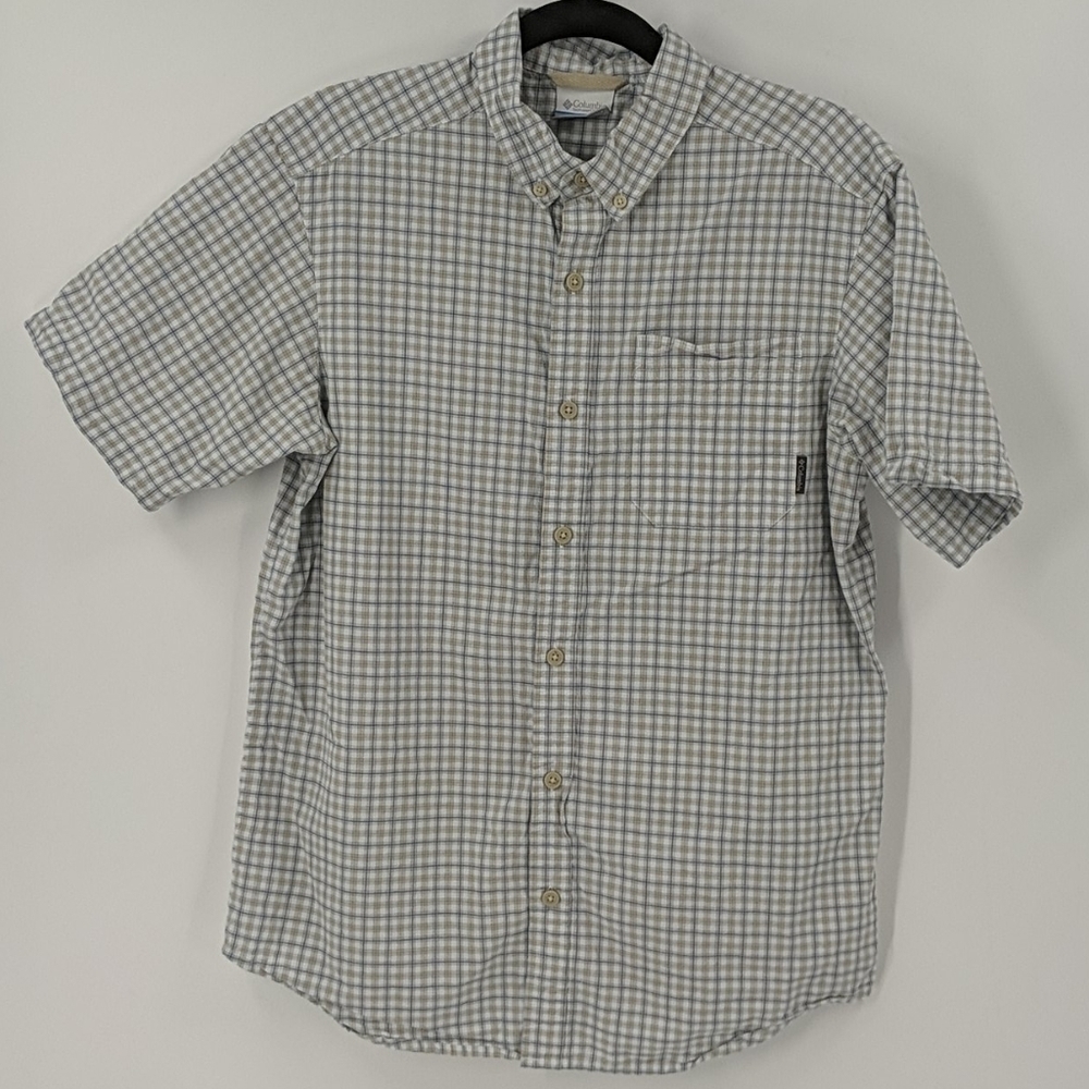 Men's COLUMBIA Plaid Button Down Shirt